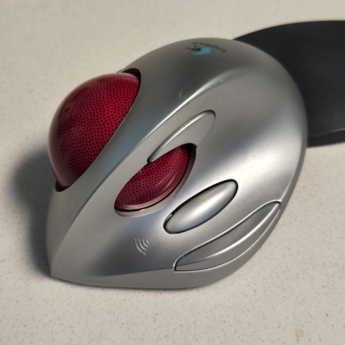 Untested Logitech Cordless Trackman FX T-RA17 Trackball Mouse Only - 第 3/10 張圖片