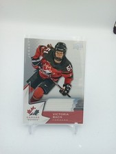 Victoria Bach Upper Deck Team Canada Juniors Jersey