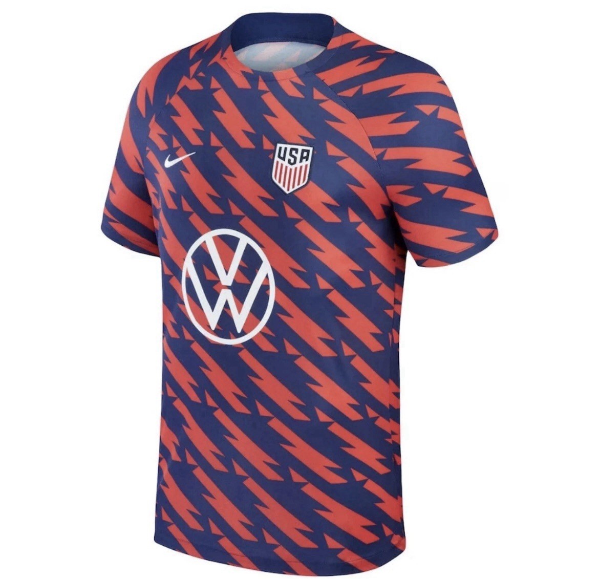 Size L USA Soccer Nike USMNT Academy Pro Pre Match Jersey DR4927-688 Men’s NEW