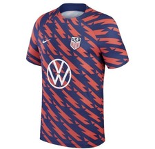 Size L USA Soccer Nike USMNT Academy Pro Pre Match Jersey DR4927-688 Men’s NEW
