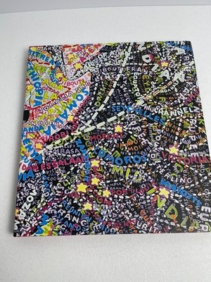 Maps by Artist Paula Scher First Edition 2011 Hardcover Multicolor Abstract DJ