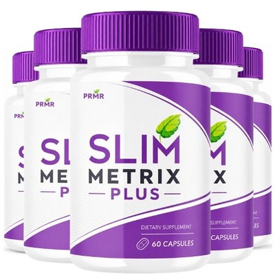 Slim Metrix Weight Loss Dietary Supplement Capsules SlimMetrix Diet Pill 5 Pack