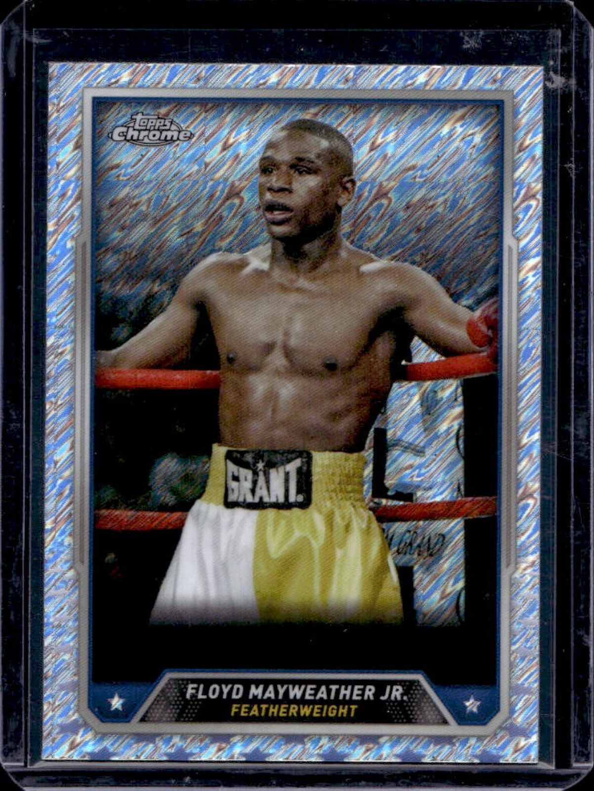 2024 Topps Chrome Floyd Mayweather Jr. Shimmer Refractor #33