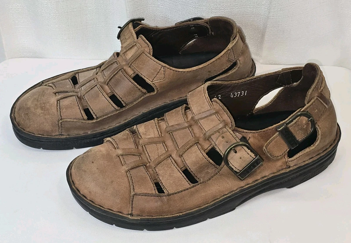 C Upper Leather Sandals for Men for sale | eBay