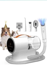 AIRROBO Pet Grooming Vacuum with 5 Grooming Tools