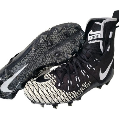 Nike Force Savage Elite TD Football Cleats Black 857063-010 Size