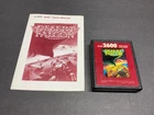 Atari 2600  Desert Falcon  Red Label Game  and Manual   Tested