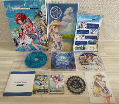 Summer Pockets REFLECTION BLUE First Limited Japanese PC Game for Windows USED