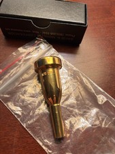 Bach Gold-Plated Cornet Megatone Mouthpiece 3B