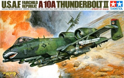 Tamiya 61028 U.S.A.F. Fairchild Republic A-10A Thunderbolt II - 1:48
