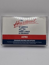 RARE OEM Chevrolet Astro Features Cassette Tape 