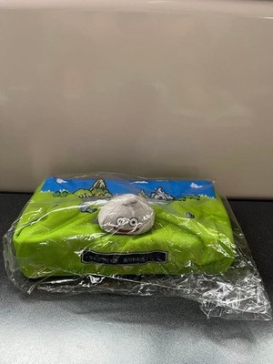 Dragon Quest Metal Slime 35th Anniversary Plush Tissue Box Cover Unused