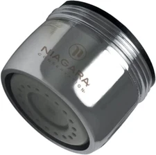 Niagara Conservation - N3205N-PC-TU 0.5 GPM Dual Thread, 6/PK, Faucet Aerators