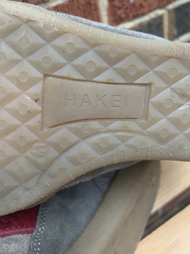 Hakei Gris Gamuza Correa Cuña Informal Botines al Tobillo Mujer 10 (EU 41) - Imagen 2 de 10