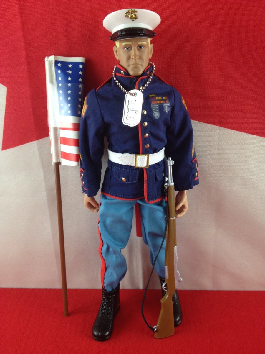 1964 GI JOE - 1990's Marine Dress Parade Cadet Figure | eBay