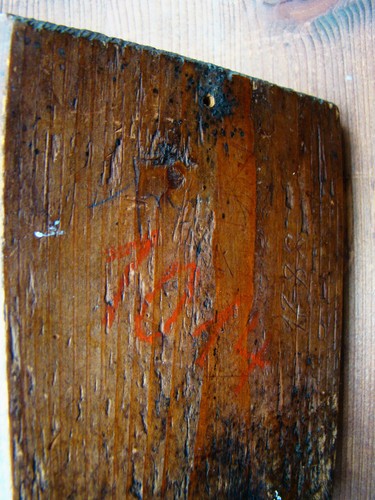 Antiguo icono ortodoxo 18-19. Jh. Madera pintada a mano - Imagen 10 de 10