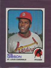 1973 Topps Bob Gibson #190 HOF St Louis Cardinals MINT DEAD CENTERED