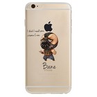 Kritzel iPhone 6 6s Schutz Hülle Handy Cover Case Tasche Slim Bumper - Bane