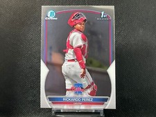 2023 Bowman Baseball Rickardo Perez #BCP-27 Chrome  1st Bowman