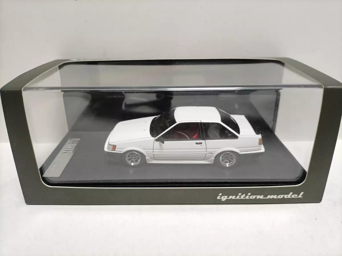 IG 1/43 Toyota Corolla Levin AE86 GT Apex White | eBay