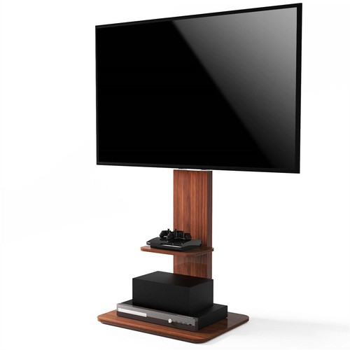 32-65"TV Stand Mount Bracket Modern Floor Swivel Tall Shelf Universal LED LCD AU - Picture 7 of 12