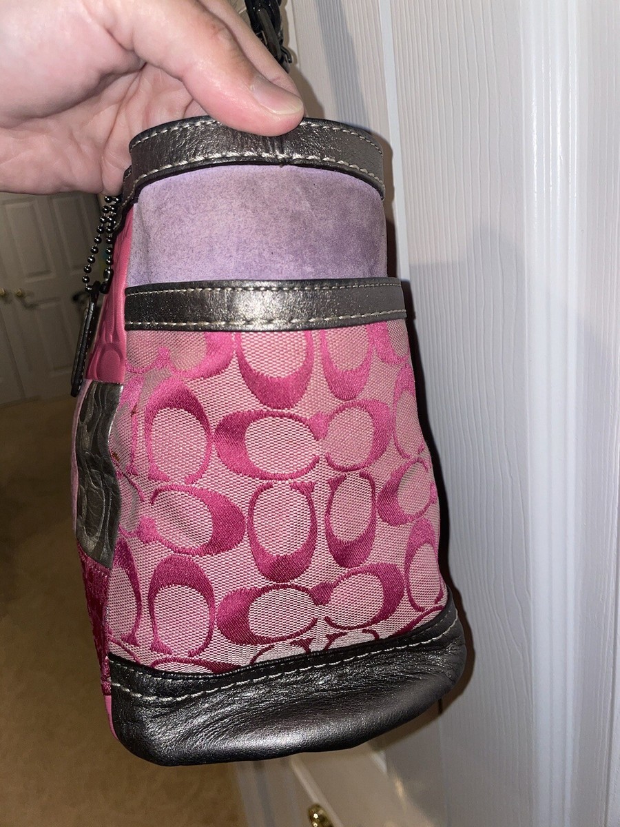 Coach Signature Patchwork Tote Shoulder Bag￼￼. Limited