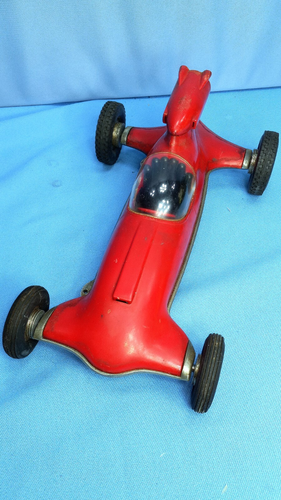 Vintage COX THIMBLE DROME PROP ROD TETHER CAR, METAL CHASSIS ORIGINAL