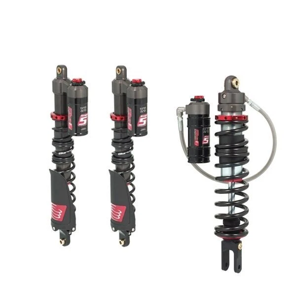 Amortecedores dianteiros traseiros LSR Lone Star Sport A-Arms Elka Stage 5 Kawasaki KFX 450R - Imagem 3 de 3