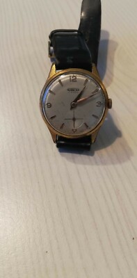 goldene uhr 17 rubis vintage läuft 