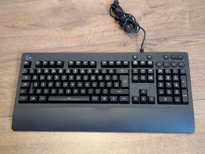 Logitech G213 Prodigy Gaming Tastatur LightSync RGB Tasten UK QWERTY Layout Schwarz