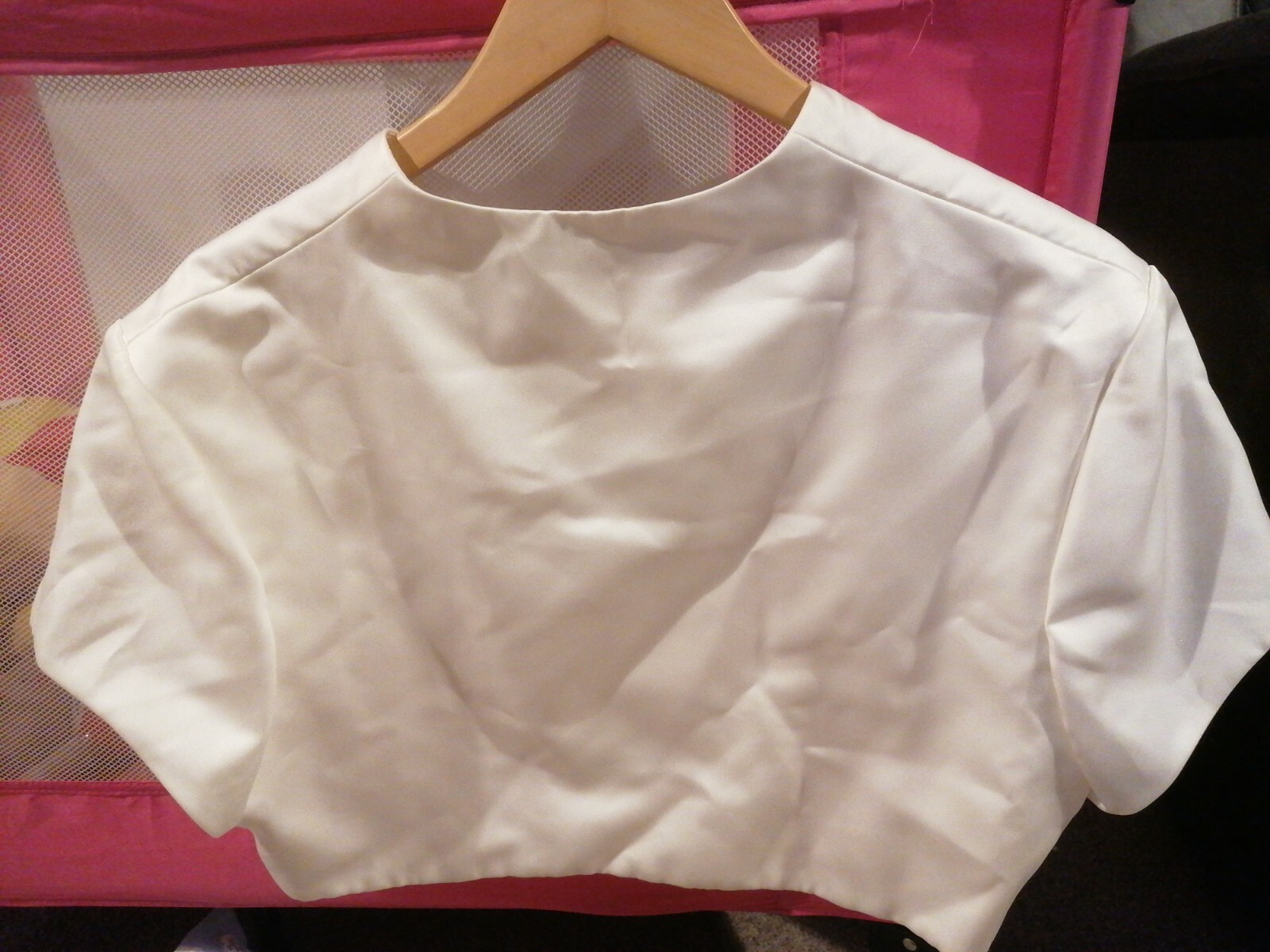 Size 20 Ivory Wedding Bolero Used | eBay