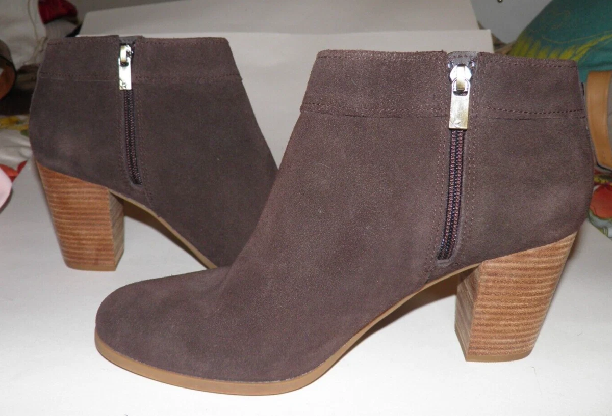 UGG Koolaburra Ankle Boots Women s Size 11 AMALEA Ortholite Brown Suede