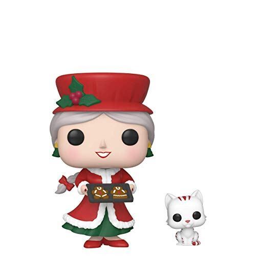 Figura De Navidad Funko Pop: Peppermint Lane #02 Mrs. Claus &Amp; Candy Cane