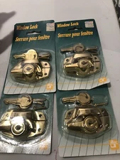 3 X Ilco Window Lock UNICAN #203-03-51 Canada Serrure Pour Fenetre