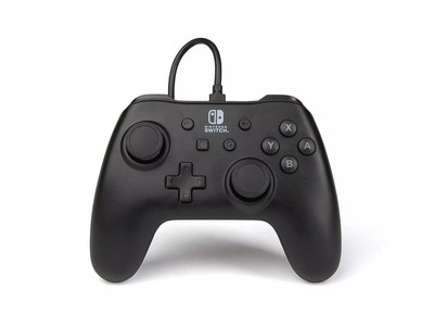 Kabelgebundener PowerA-Controller für Nintendo Switch - Schwarz, Gamepad, Spiele