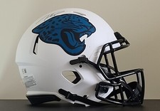 Travis Etienne Signed Jaguars F/S Authentic Speed Lunar Eclipse Alt. Helmet