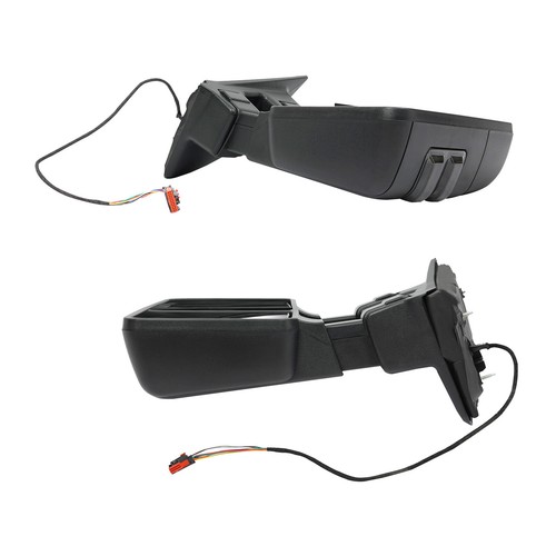 Tow Mirror Power Telescoping Heated Smoked Signal Pair for Ford 2008-16 - Picture 4 of 18