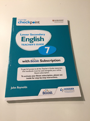 Cambridge Checkpoint Lower Secondary English Teacher's Guide 7