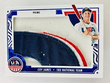 2024 Panini USA Stars & Stripes RC Jumbo Patch /42 Coy James