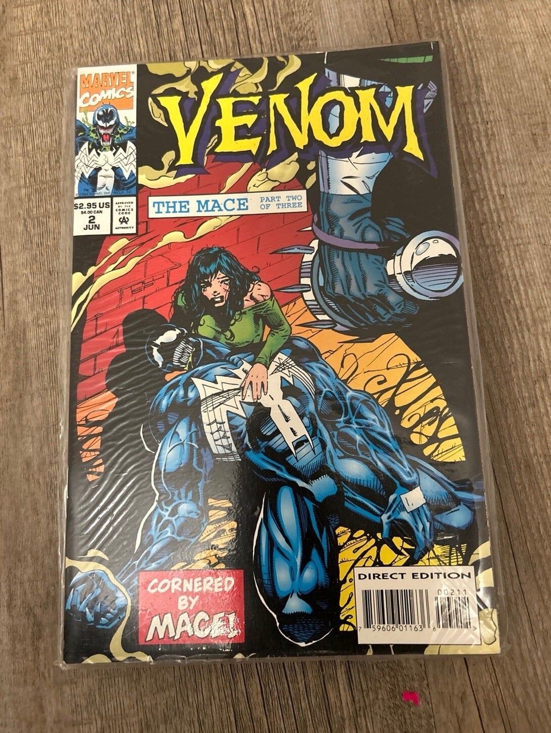 Venom the Mace 2 Newsstand Variant Marvel Comics June 1994