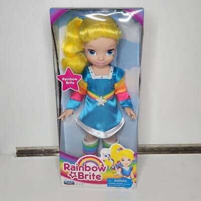 NEW NIB 2009 Rainbow Brite 15'' doll 25 Years Anniversary Playmates Hallmark