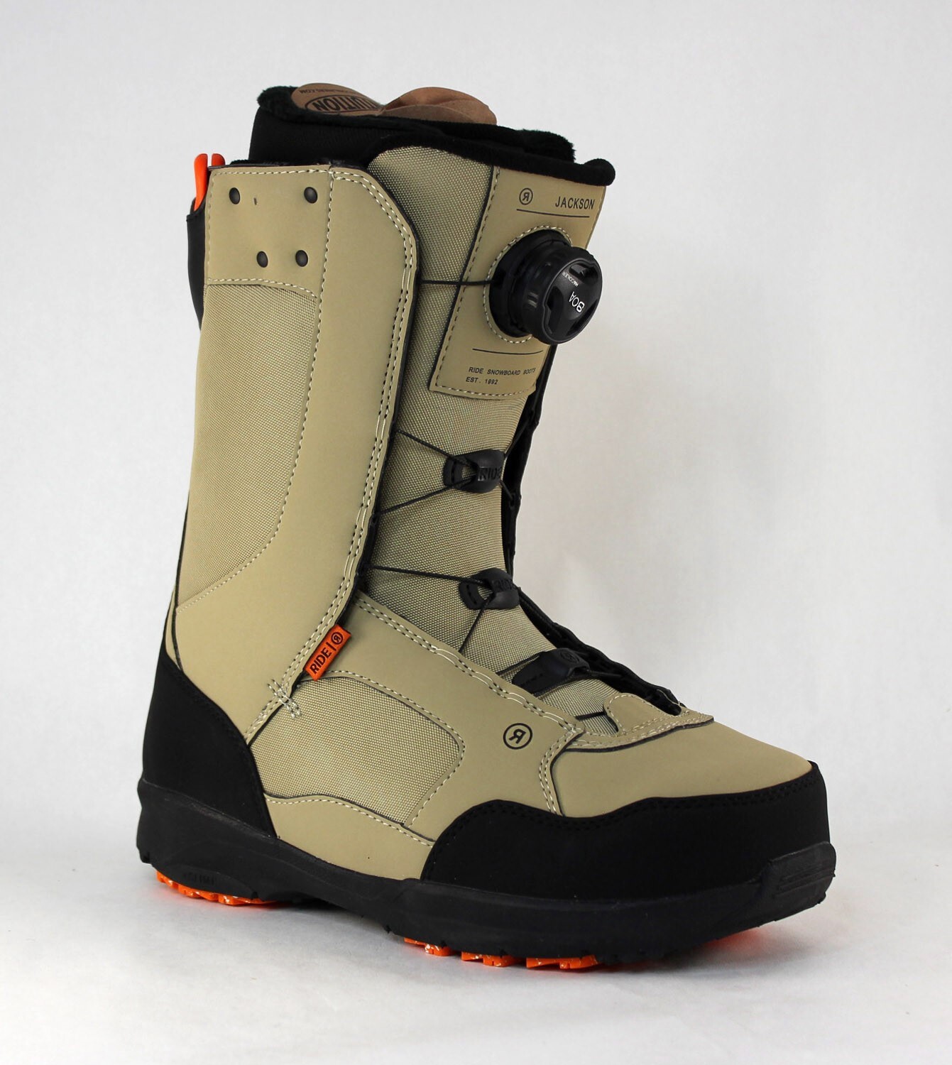 Сноубордические ботинки Ride Jackson Boa мужские Размер 8 Tobacco Новинка 2025 года