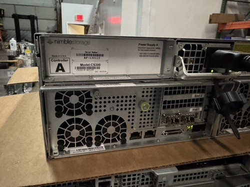 HP Nimble Storage CS300 Storage Array w/2 PSUs & 2 Controllers 10gbe NO HDD - Picture 14 of 20