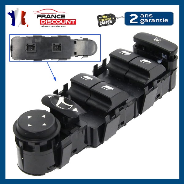 Platine Elektrischer Fensterheber Vorne Links Nuckel FüR C4 2004-2010 6554HA-image