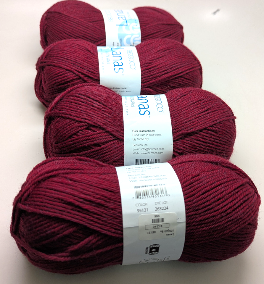 5 Gâteaux Laine 100% Cachemire Excellence Happy Holidays - Sport 4 Ply, Peints à La Main