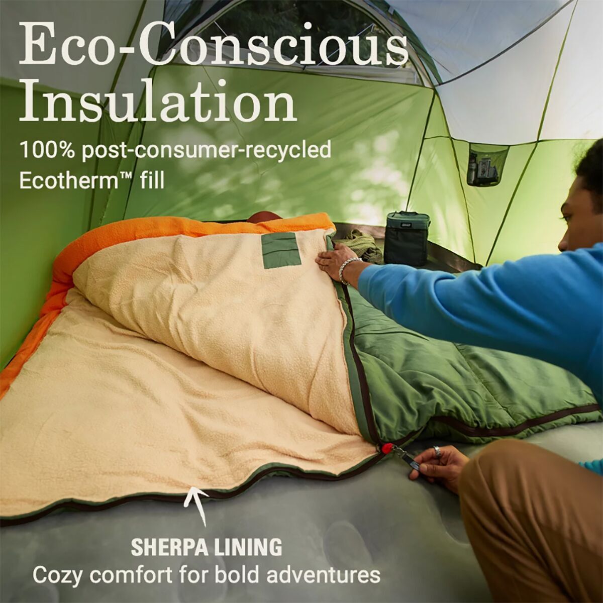 Спальный мешок Coleman Big Game 0F Скоттс Пайн один размер