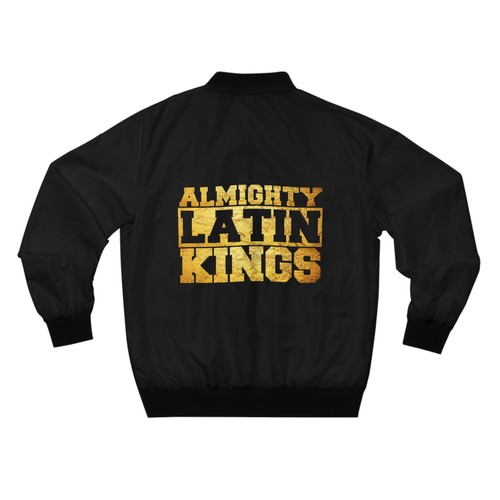 Almighty Latin Kings Men's Bomber Jacket - Picture 3 of 19