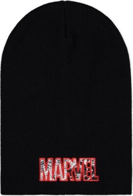 Marvel: Herren Core Logo Slouchy Beanie schwarz (Mütze) -