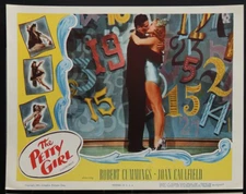 PETTY GIRL LOBBY CARD MOVIE POSTER 1950 R55 JOAN CAULFIELD ROBERT CUMMINGS HTF