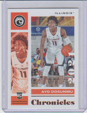 2021 Panini Chronicles Draft Picks Bronze Rookie Ayo Dosunmu #19 Chicago Bulls